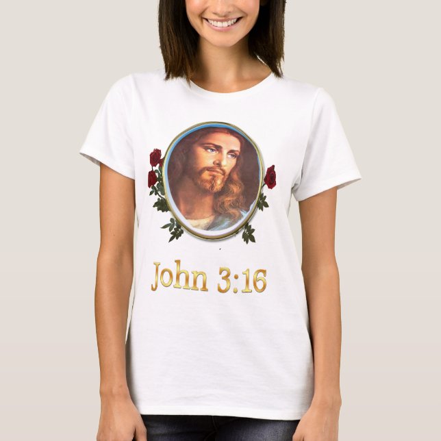 John 3:16 t shirt (Framsida)