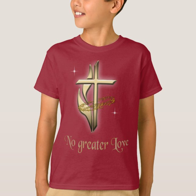 John 3:16 t shirt (Framsida)