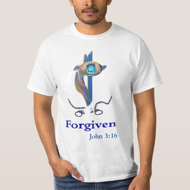 John 3:16 t shirt (Framsida)