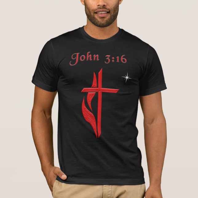 John 3:16 t shirt (Framsida)
