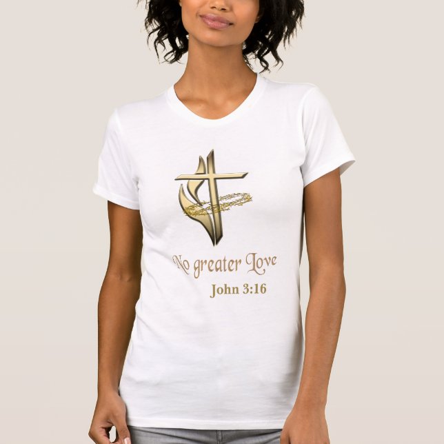 John 3:16 t-shirt (Framsida)