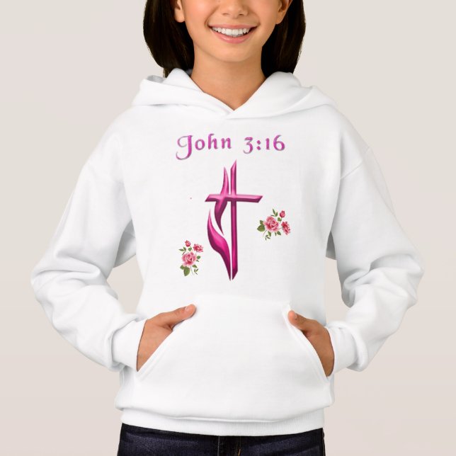 John 3:16 t shirt (Framsida)
