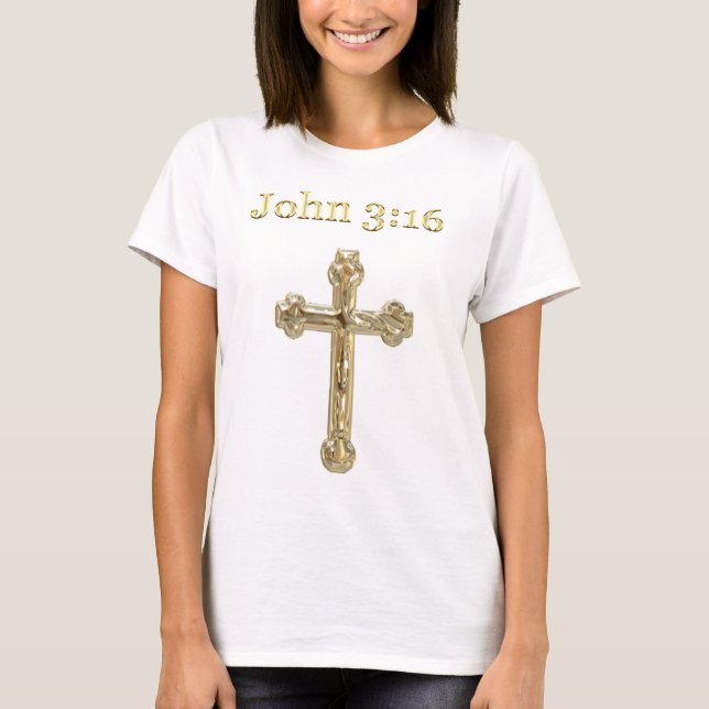John 3:16 t shirt (Framsida)