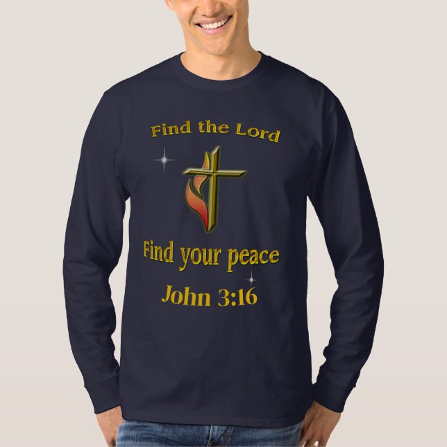 John 3:16 t shirt (Framsida)