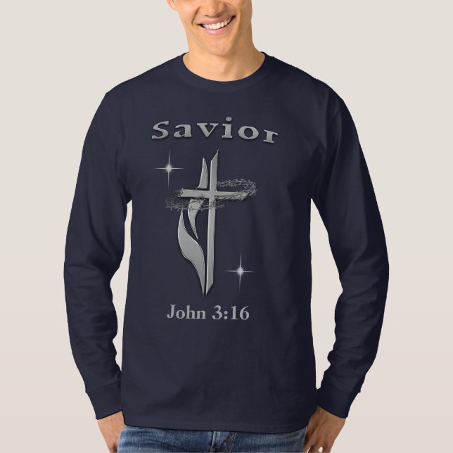 John 3:16 t shirt (Framsida)