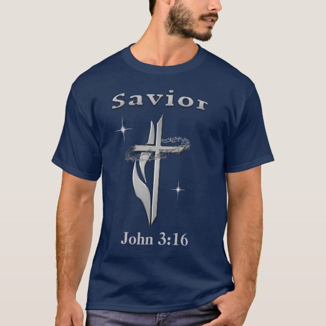 John 3:16 t shirt (Framsida)