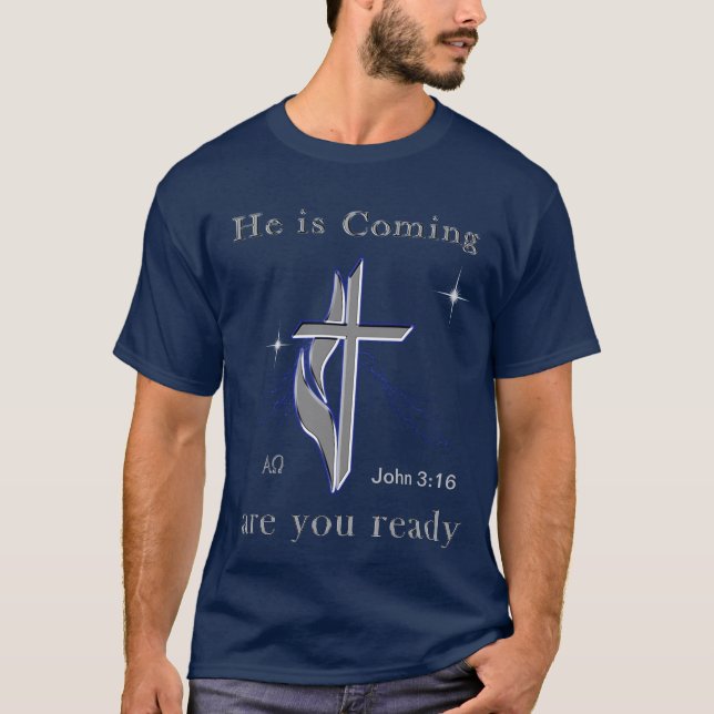 John 3:16 t shirt (Framsida)