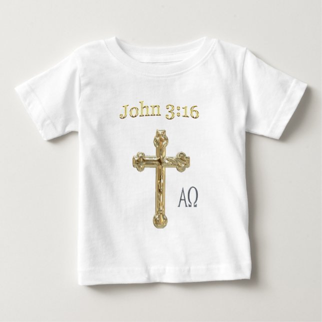 John 3:16 t shirt (Framsida)
