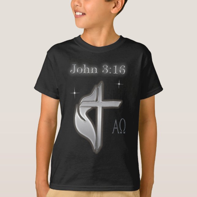 John 3:16 t-shirts (Framsida)