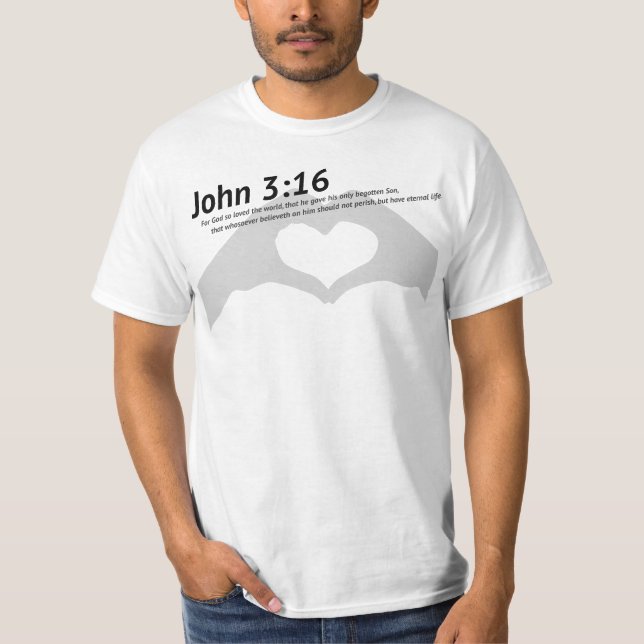 John 3:16 Tee (Framsida)