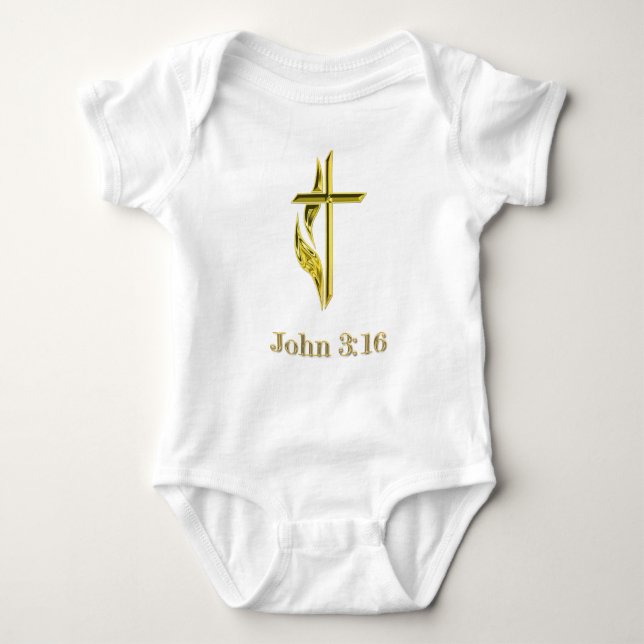John 3:16 tee shirt (Framsida)