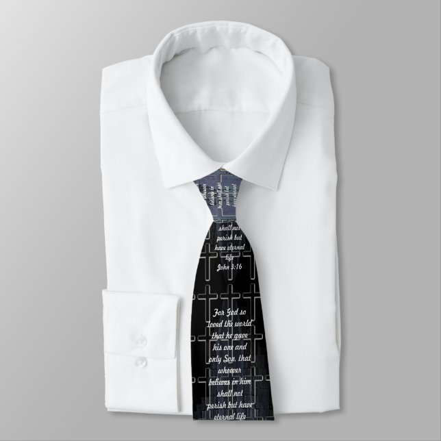 John 3:16 tie slips (Bunden)