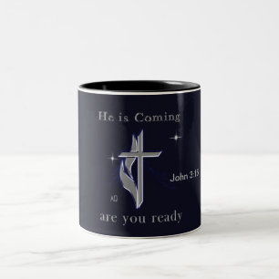 John 3:16 Två-Tonad mugg