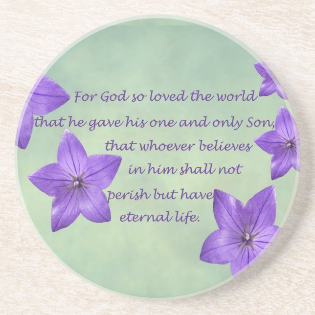 John 3:16 underlägg (Framsidan)