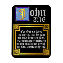 John 3:16 Upplyst bibelcitat från Brev Påsk
