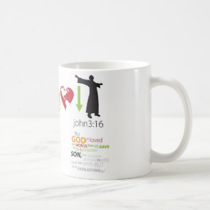 John 3:16 v1F Kaffemugg