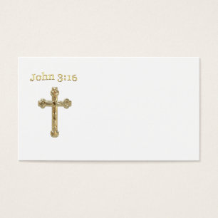 John 3:16 visitkort