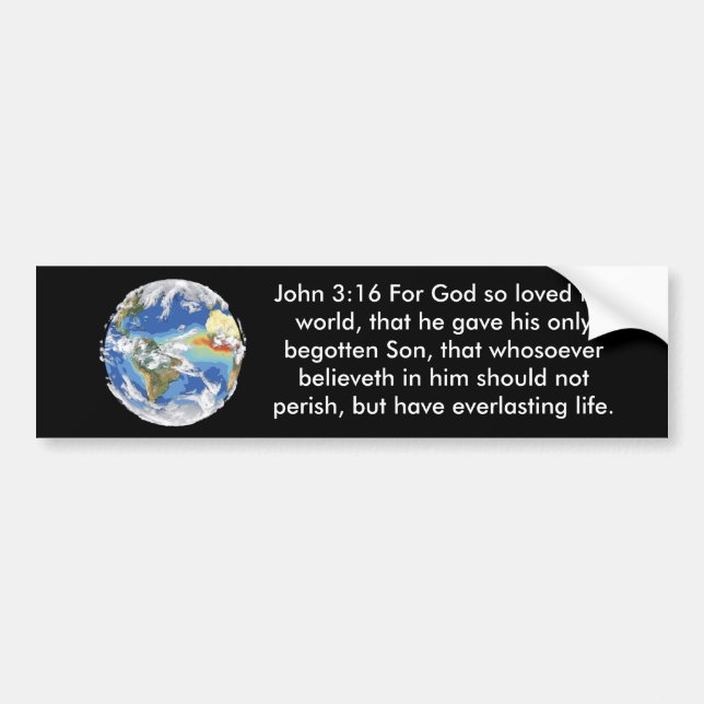 John 3:16bildekal bildekal (Framsidan)
