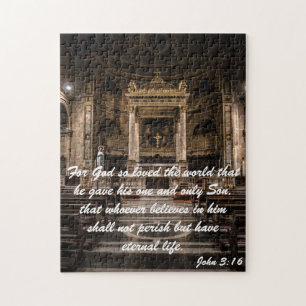 John 3:16citationstecken pussel