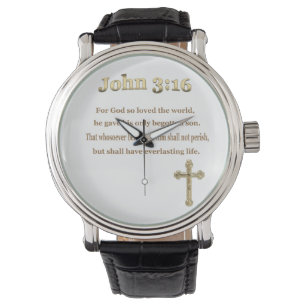 John 3:16gåvor armbandsur