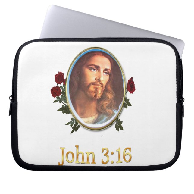 John 3:16merchandise laptop sleeve (Framsidan)
