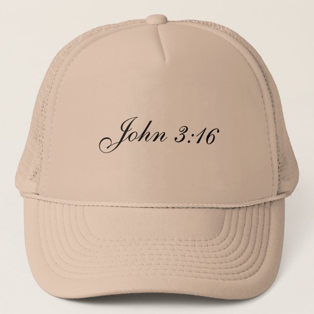 John 3:16truckerkeps truckerkeps (Framsida)