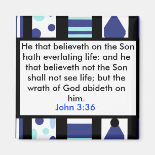John 3:36magnet magnet