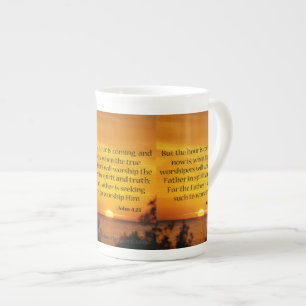 John 4:23 benporslin mugg