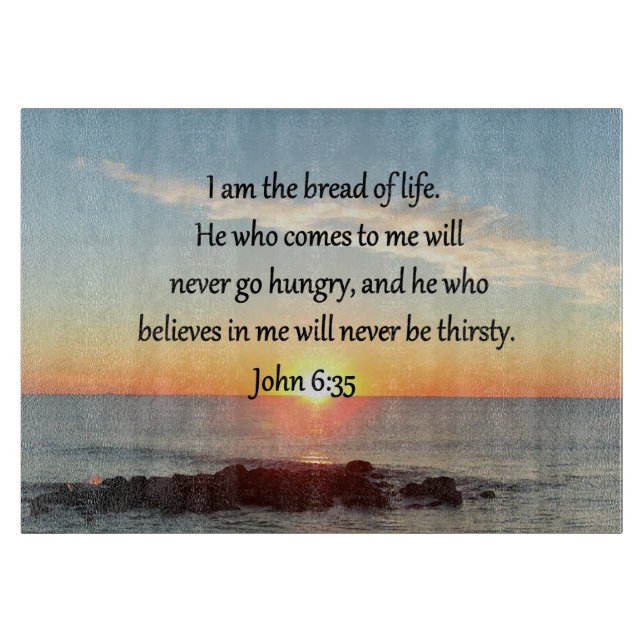 JOHN 6:35 SUNRISE PHOTO DESIGN (Framsidan)