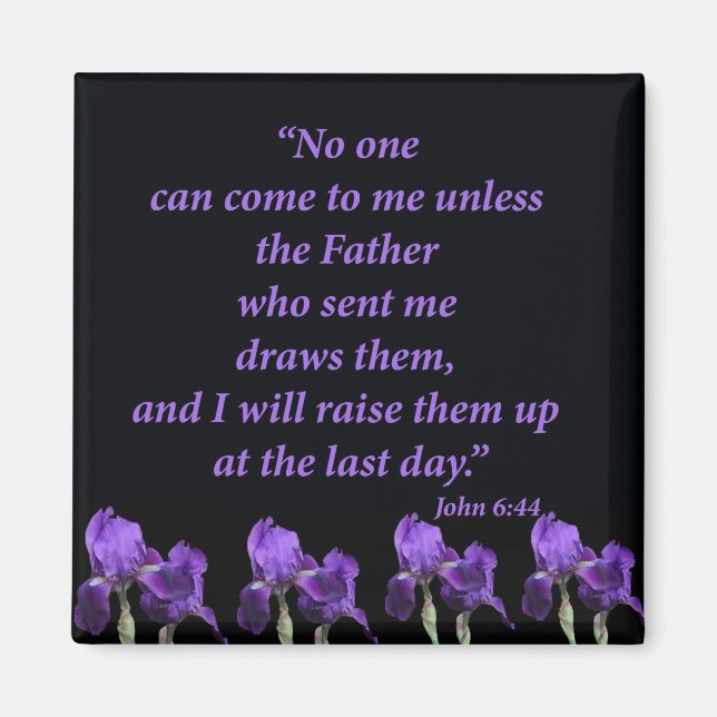 John 6:44 magnet (Framsidan)