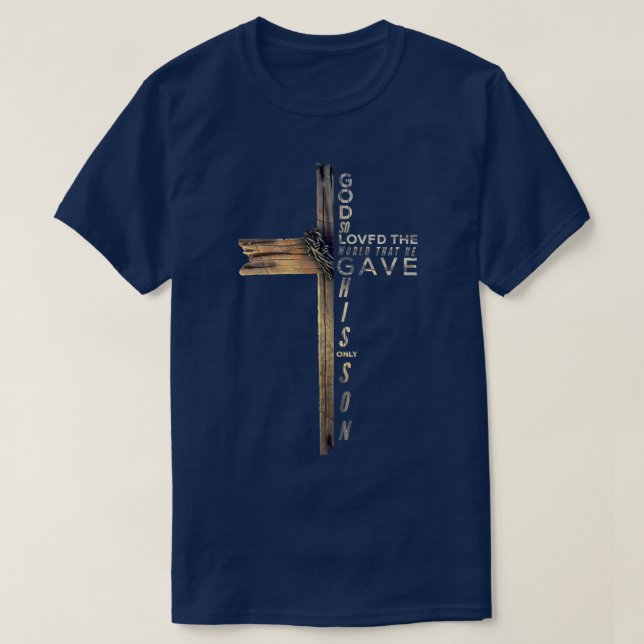 John 6 Christian Kor Bible TShirt T Shirt (Design framsida)