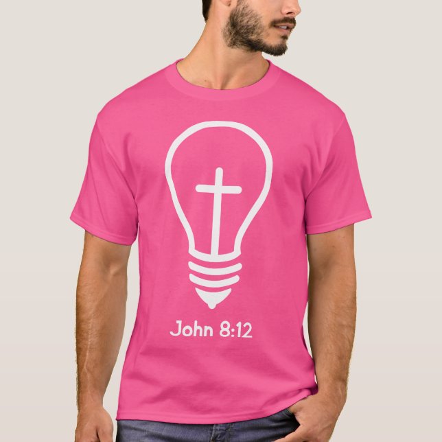 John 812 Religiösa Faith T Shirt (Framsida)