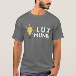 John 8:12: Lux Mundi (världens ljus) T Shirt