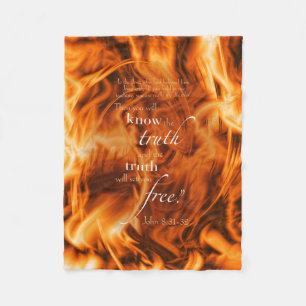 John 8:31 - 32 fleecefilt