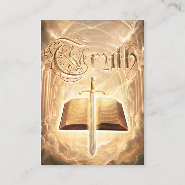 John 8:31-32 KJV Kort (Baksida)