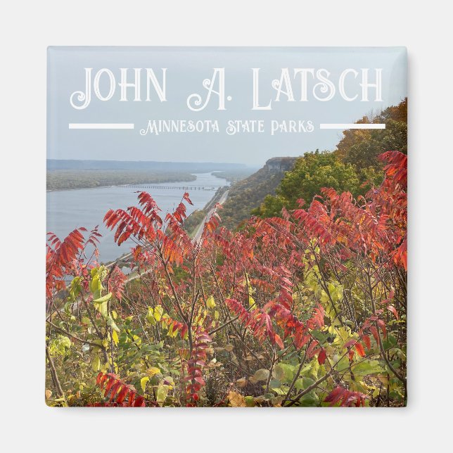 John A. Latsch State Park Magnet (Framsidan)