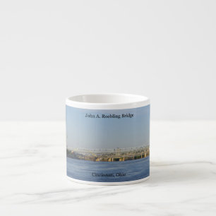 John A Roebling Bridge espresso mugg Espressomugg