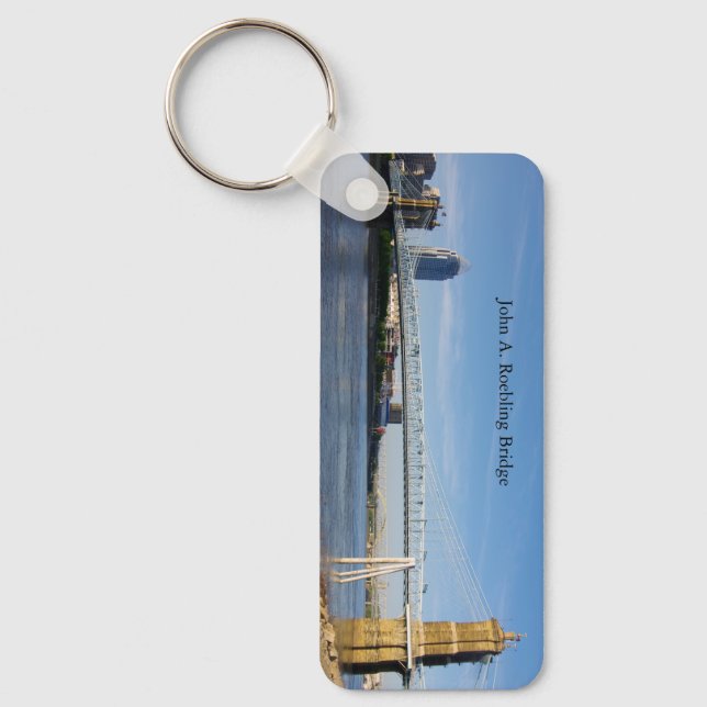 John A. Roebling Bridge Keychain Nyckelring (Framsida)