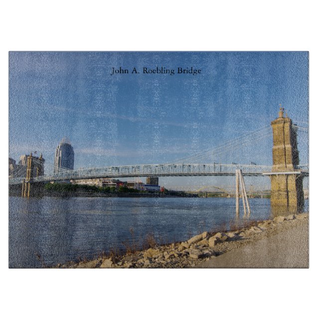 John A. Roebling Bridge-skärbord (Framsidan)