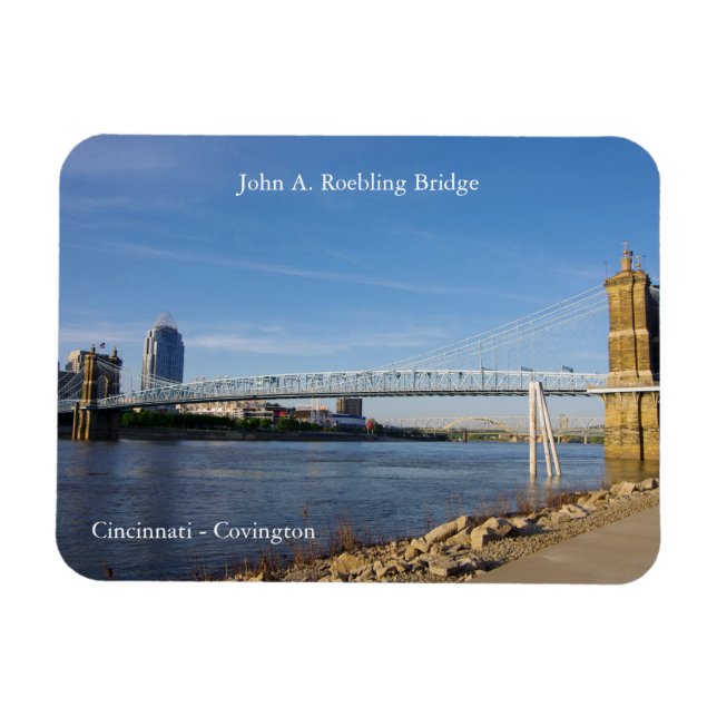 John A. Roebling magnet (Horisontell)
