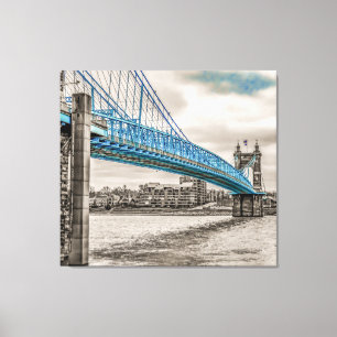 John A Roebling Suspension Bridge Canvastryck