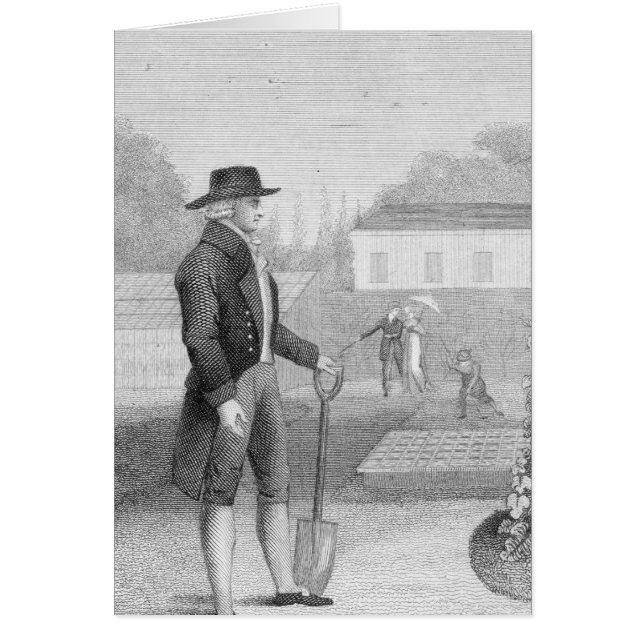 John Abercrombie, 1839 Hälsningskort (Framsidan)