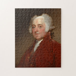 John Adams, 1821 av Gilbert Stuart Pussel