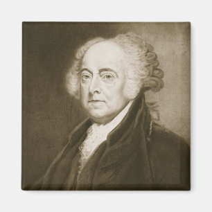 John Adams 2nd president av Förenta staterna av Magnet