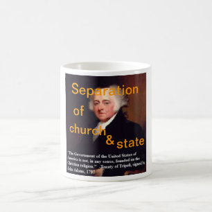 John Adams är sjukt av denna BS. Kaffemugg
