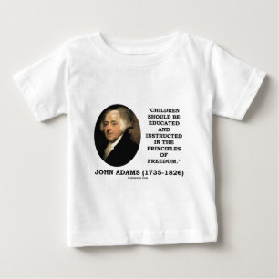 John Adams barn instruerade principfrihet Tröja