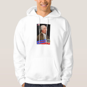John Adams Basebollkort Hoodie
