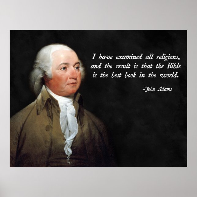 John Adams Bible Poster (Framsidan)