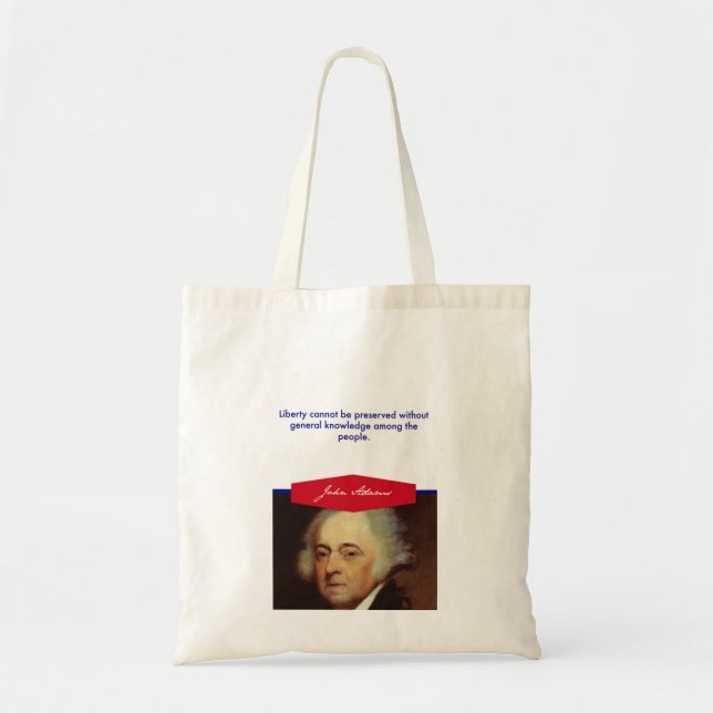 John Adams Budget Tote Tygkasse (Framsidan)