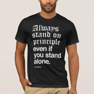 John Adams citationstecken mig Tee